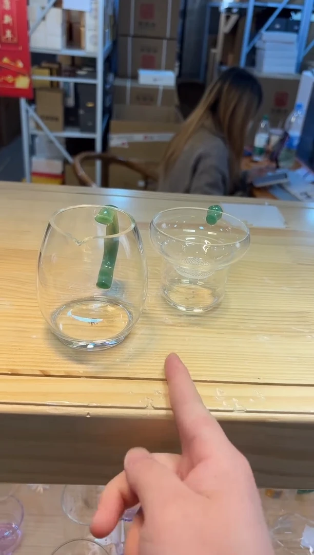 【闪购商品】禾器澄然翡翠玉+器禾堂奉珠茶漏翡翠玉