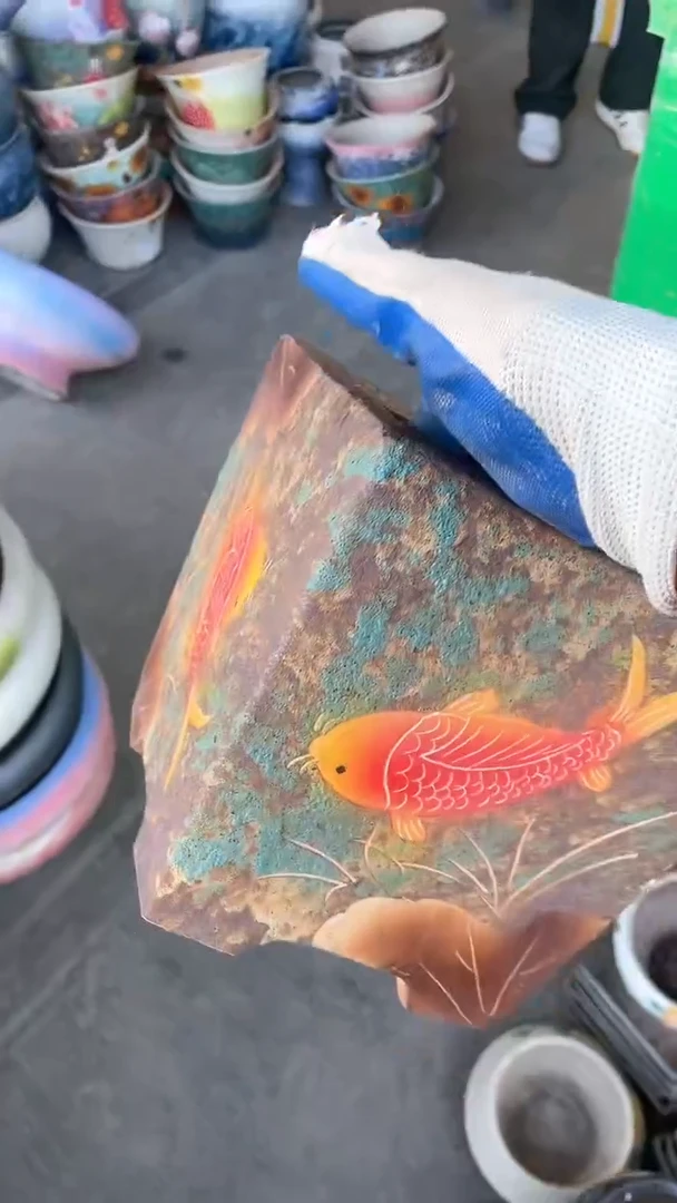 【闪购商品】摆件18-312口22高20微瑕  一个