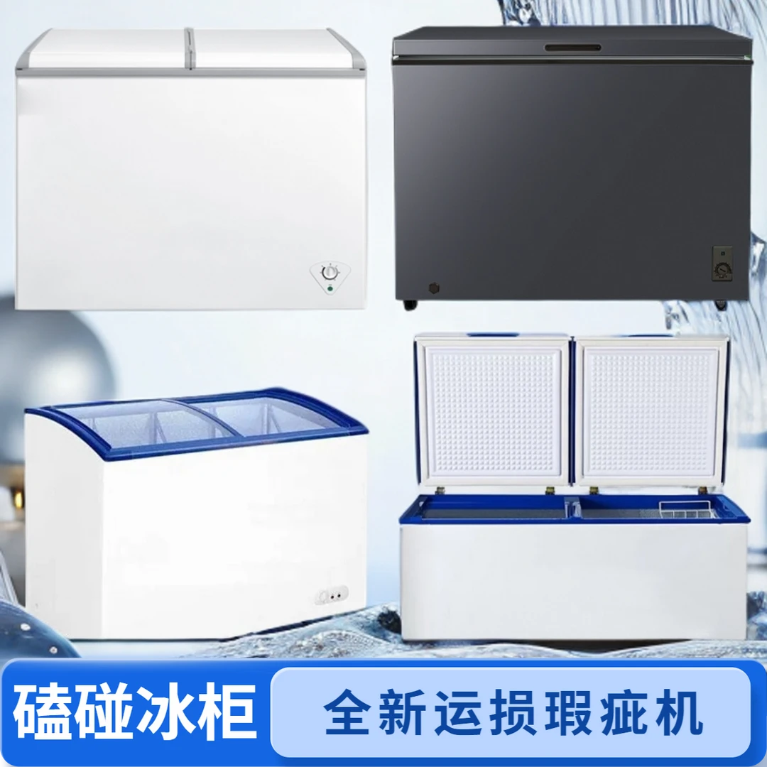 601-700运损冰柜双门小冰柜家用冷柜4-6