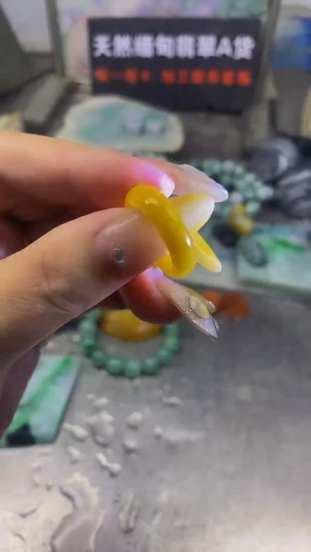 未镶嵌挂件翡翠天然缅甸翡翠A货586