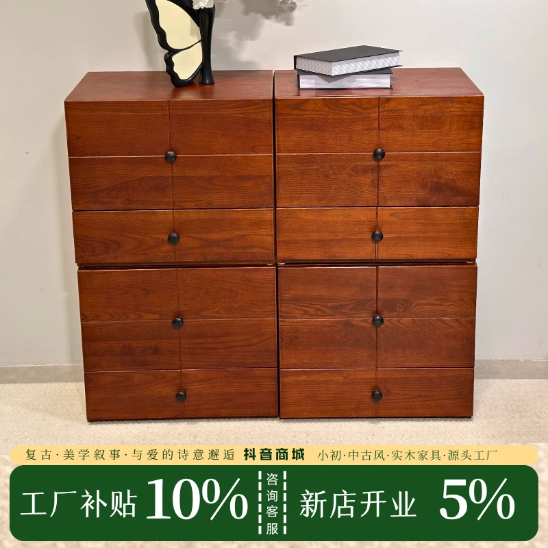 中古卡门柜家用电视柜柜子落地客厅储物柜床头柜多功能组合实木