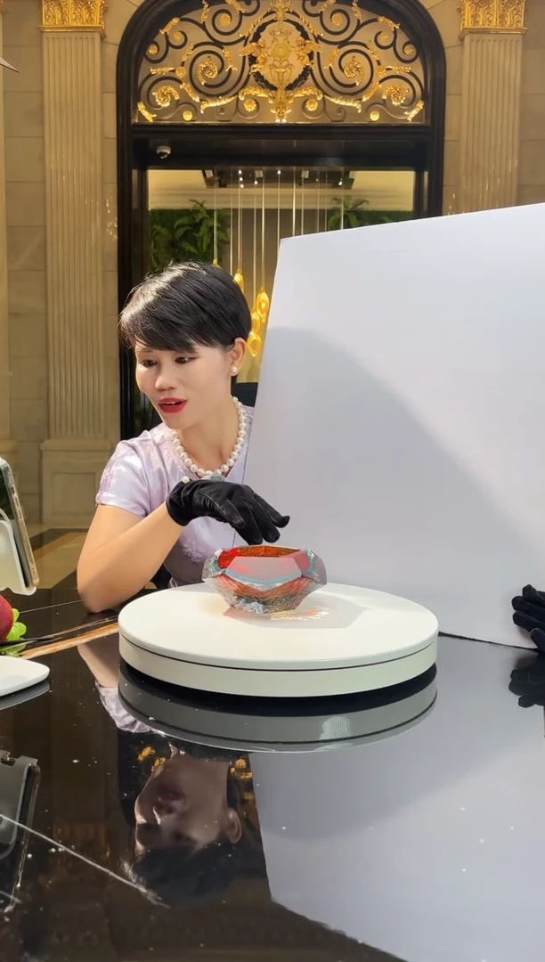 摆件JY0002琉璃艺术收纳碗