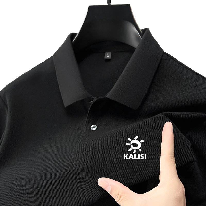 奥莱撤柜凯家夏季翻领短袖T恤男士新款高端大牌100%棉POLO衫上衣