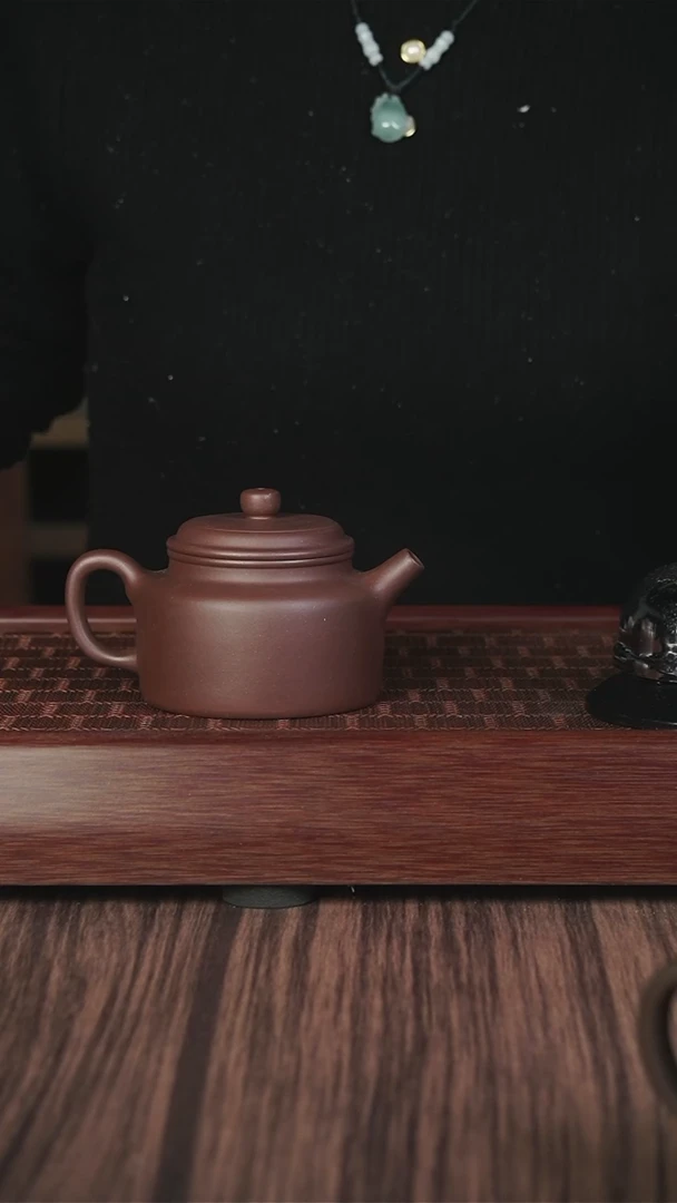 【闪购商品】紫砂茶壶ly  紫泥  德钟
