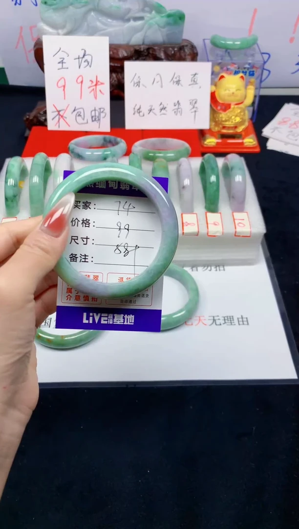 未镶嵌手镯翡翠74