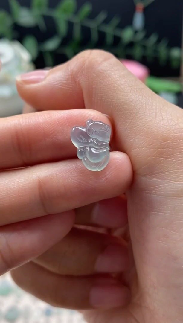 【闪购商品】翡翠颈饰未镶嵌翡翠冰晴仙子