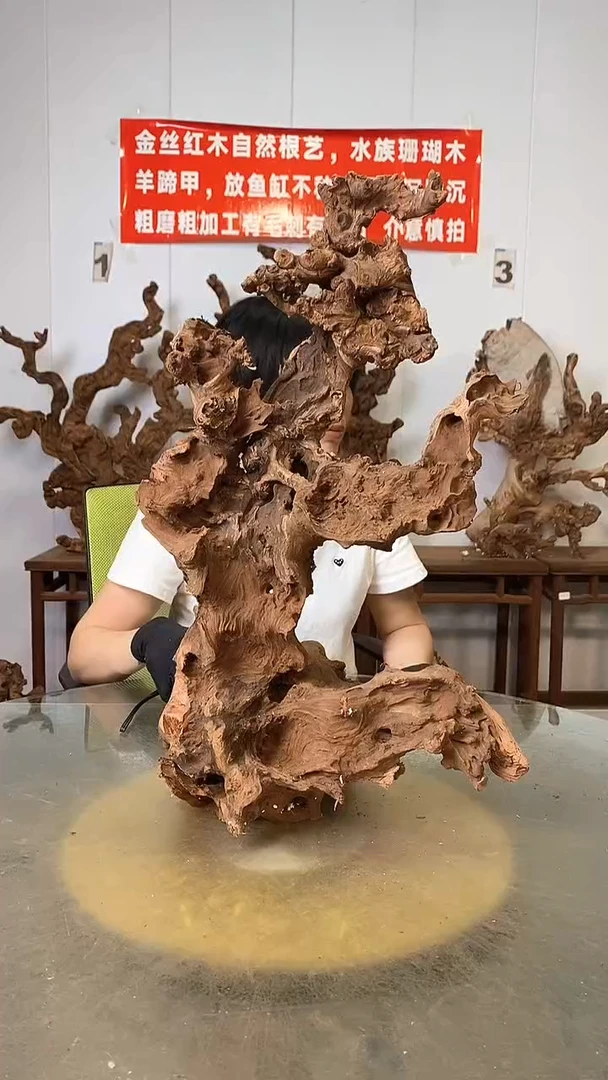 香榧木感****乐金丝红木   羊蹄甲