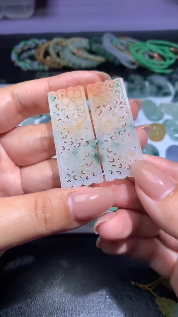 未镶嵌定制翡翠毛货