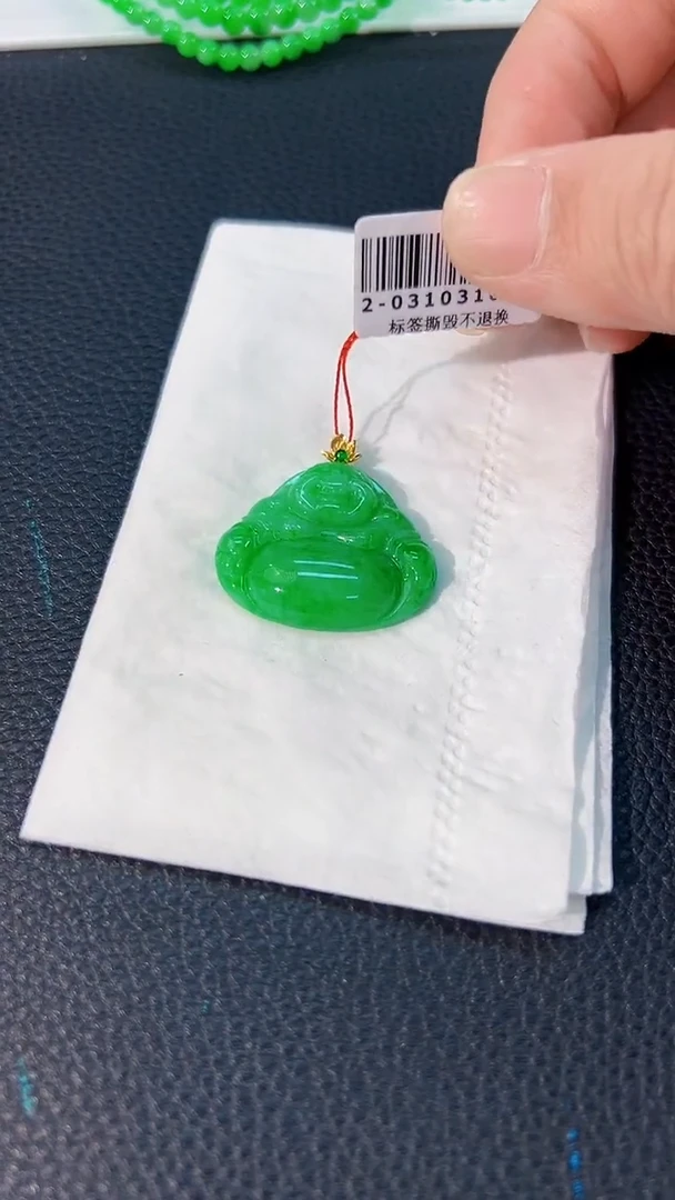 颈饰未镶嵌翡翠 缅料A货/支持复检/一件