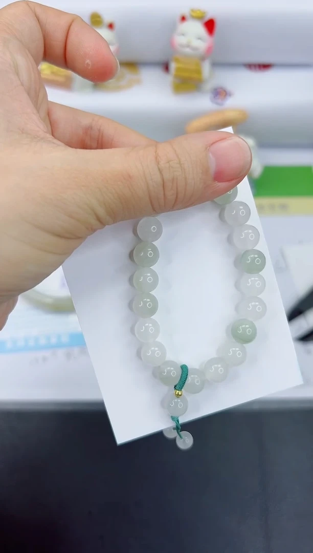 【闪购商品】石英质玉手镯未镶嵌999手串