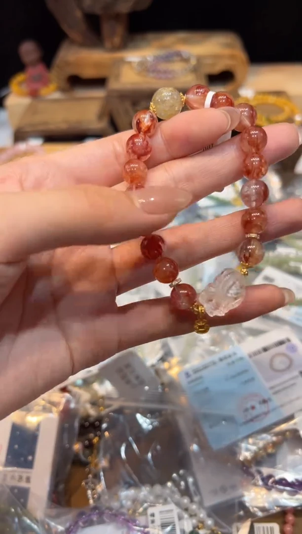 水晶手链未镶嵌手饰@@F5037