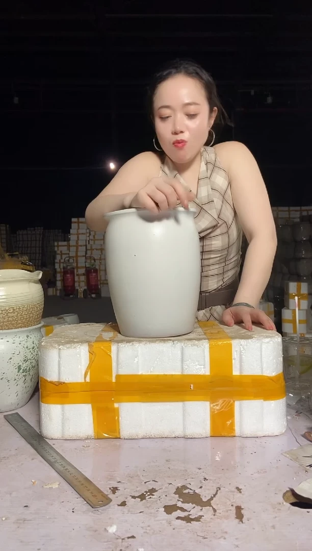 宜兴紫砂粗陶花盆20/25