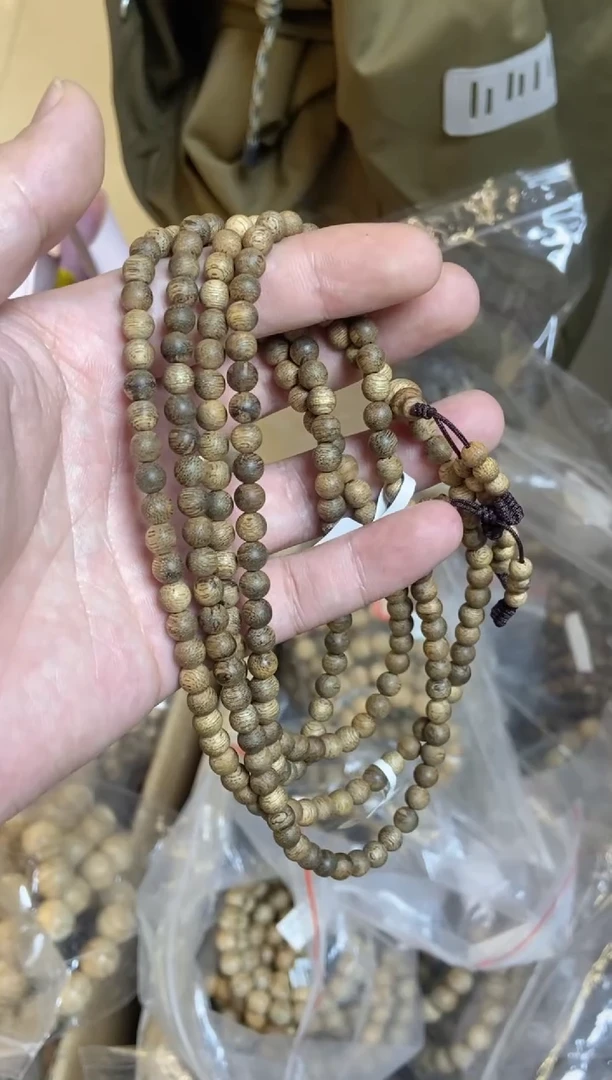 手串沉香达拉干圆珠长串0.6多样性发其一