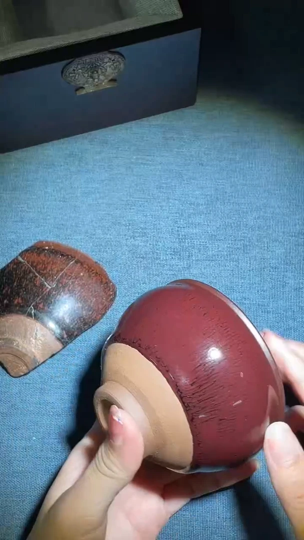 茶盏叶礼旺兔毫建盏，非遗传承人，仿古兔毫收藏首选，传承传统工艺
