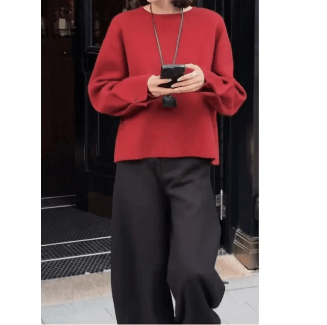 新款气质洋气百搭宽松休闲上衣裤子时尚女装