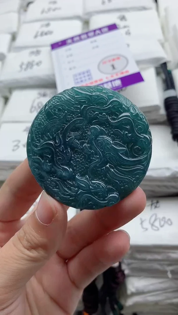 颈饰未镶嵌翡翠8