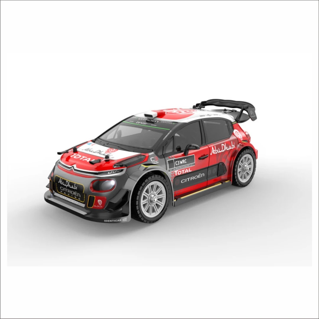 豇豆玩具/美嘉欣14303全比例RC遥控拉力雪铁龙漂移玩具模型车