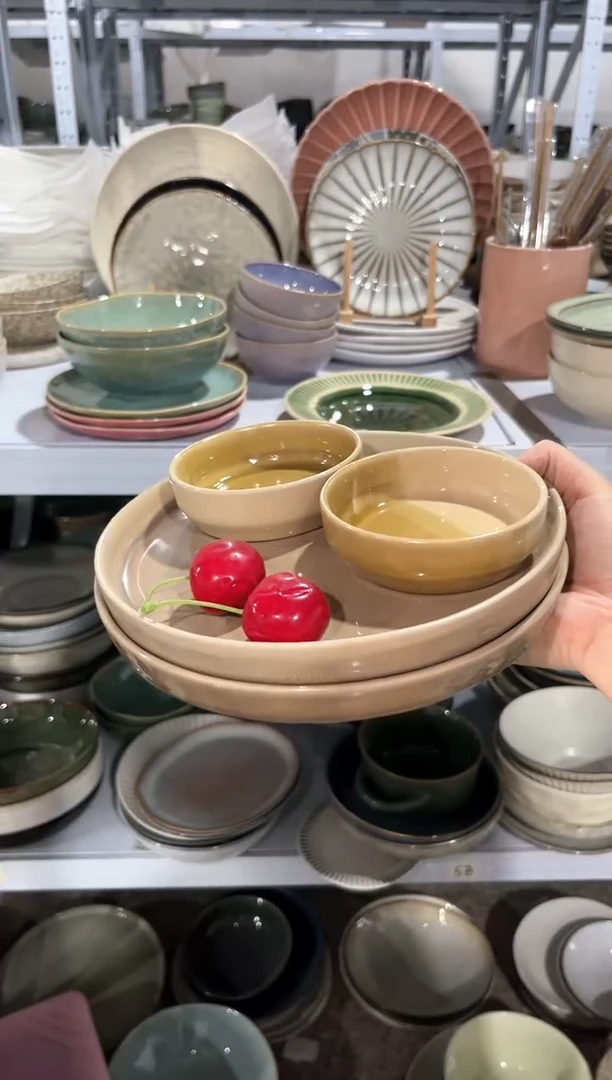 【闪购商品】瓷片外贸尾货瑕疵满20包邮X4 小盘加料碗