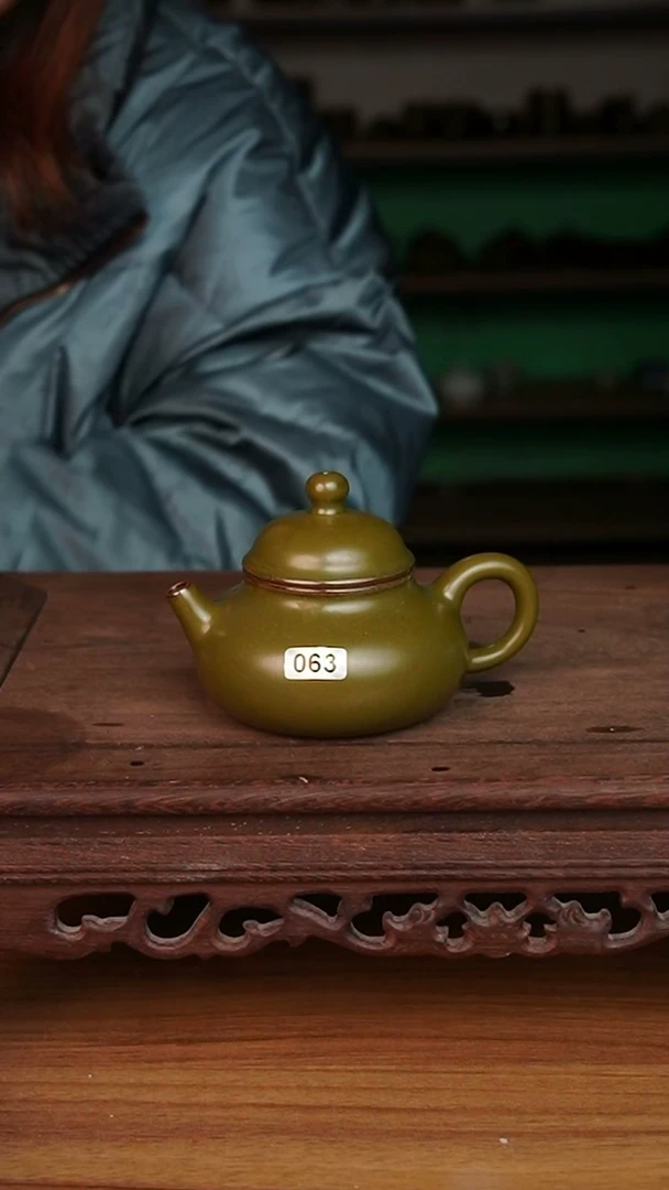 杯063号茶叶末容天壶一级
