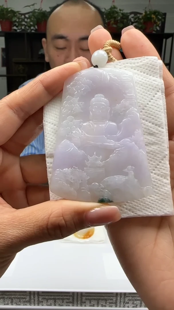 【闪购商品】翡翠颈饰未镶嵌天然翡翠A货吊坠