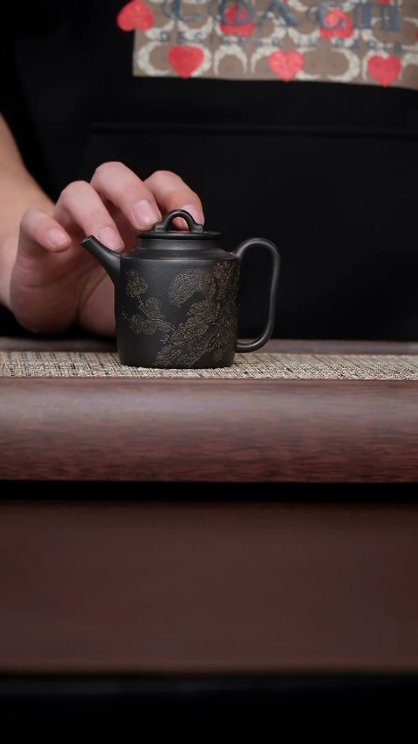 原矿手工红皮龙捂灰汲直150CC