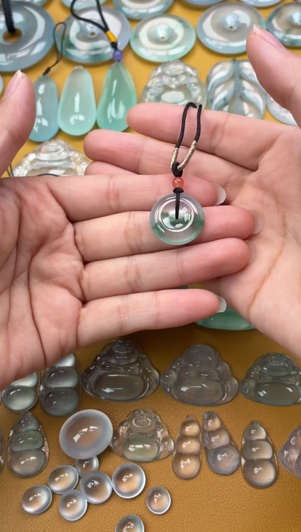 吊坠(不含链)未镶嵌翡翠19 平安扣 19.5 5.3