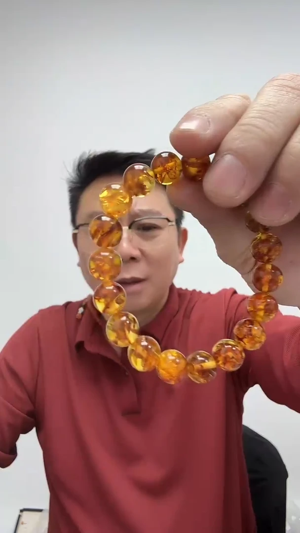 【闪购商品】琥珀裸石未镶嵌天然蜜蜡10mm