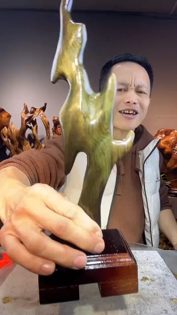 金丝楠╰***╮小叶桢楠随行摆件40