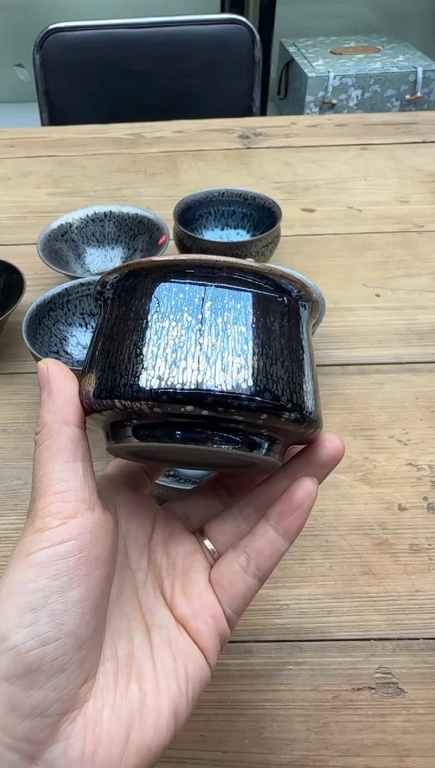 【闪购商品】茶盏非遗名家范大富老师绝版彩金