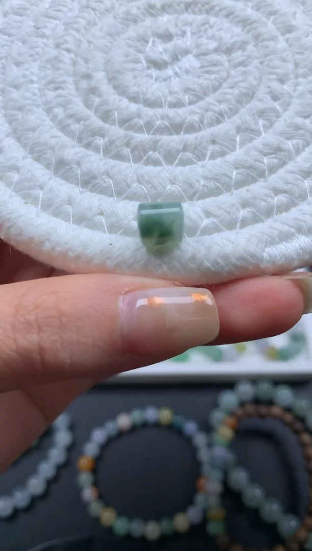 翡翠散珠天然翡翠D1754
