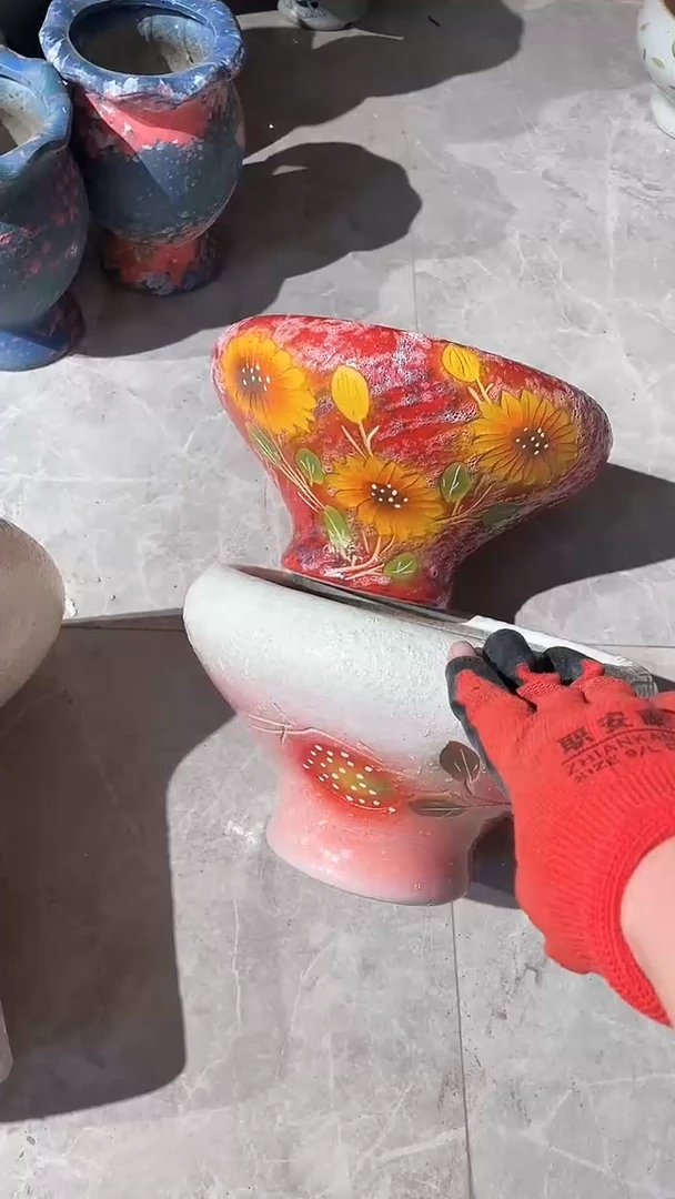 【闪购商品】摆件19-316口20高13    二个