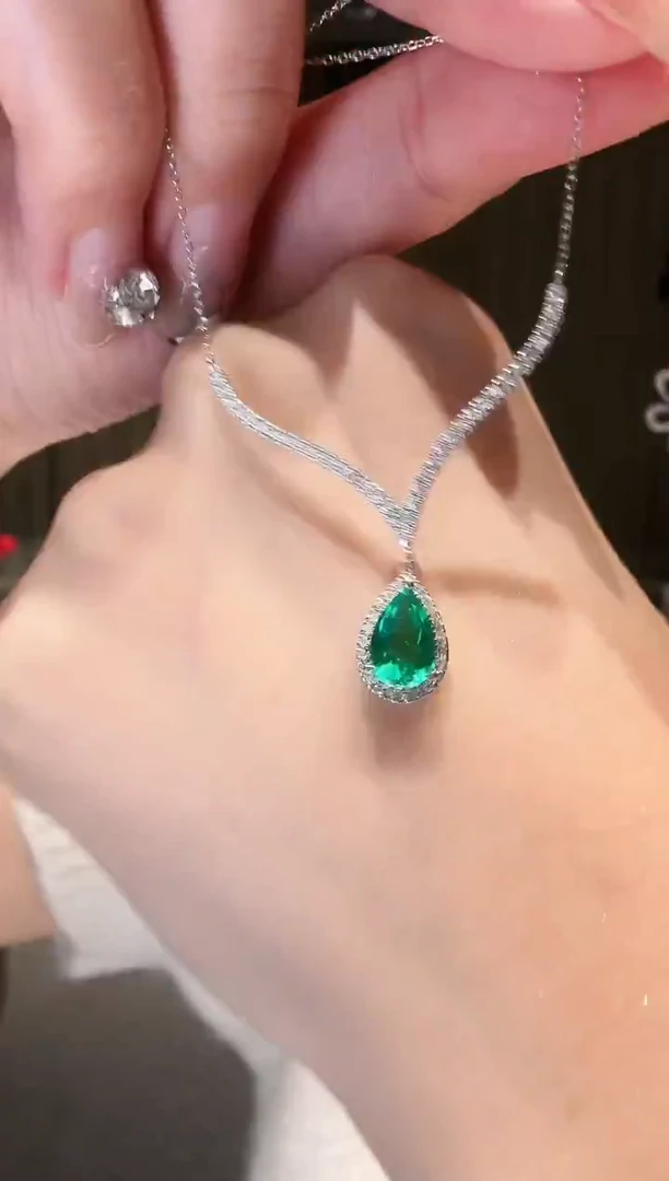 铂Pt950镶嵌项链钻石AF0808-PT-45