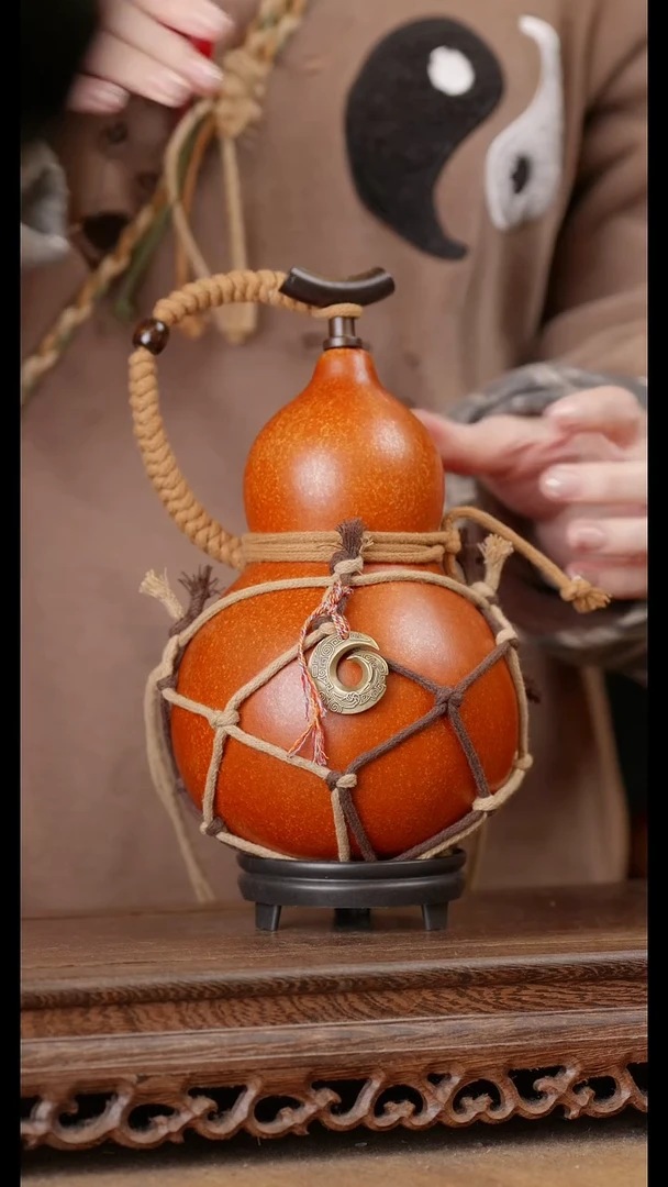 269号精品天然大漆酒葫芦一物一拍~