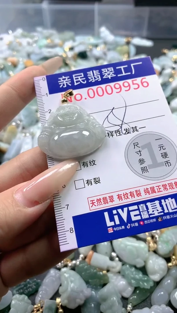 【闪购商品】翡翠吊坠(不含链)未镶嵌9956