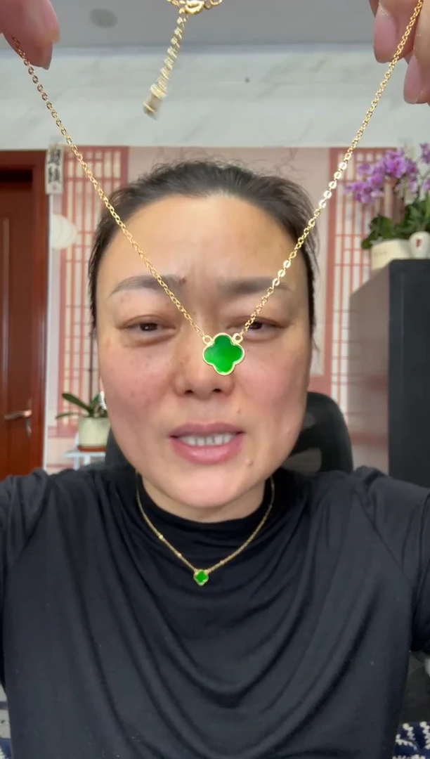 颈饰银S925镶嵌翡翠【多样性发其一】00002560