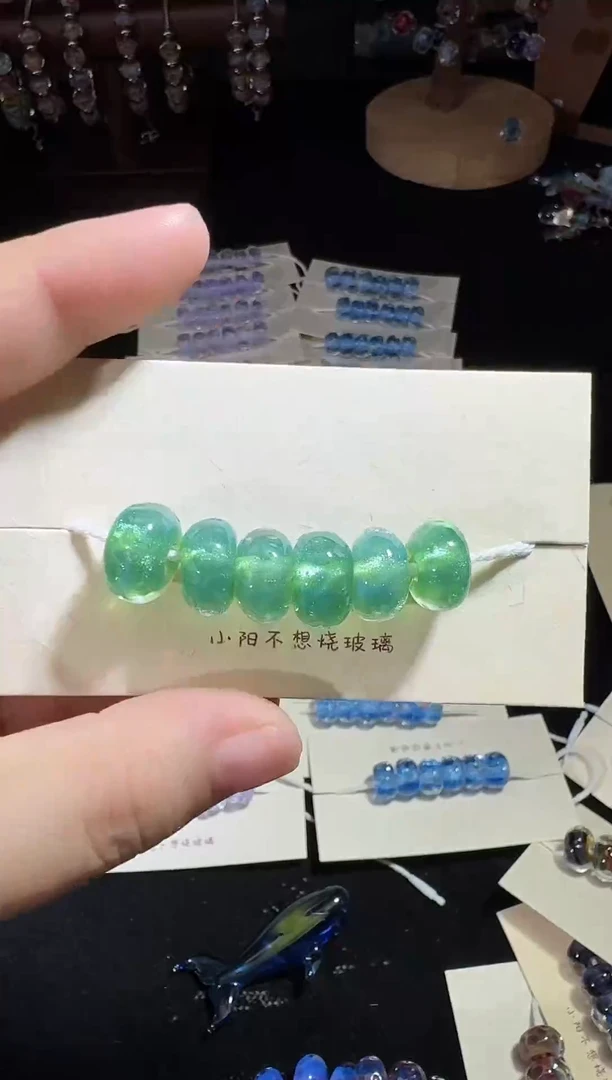 颈饰玻璃手工琉璃珠珠118