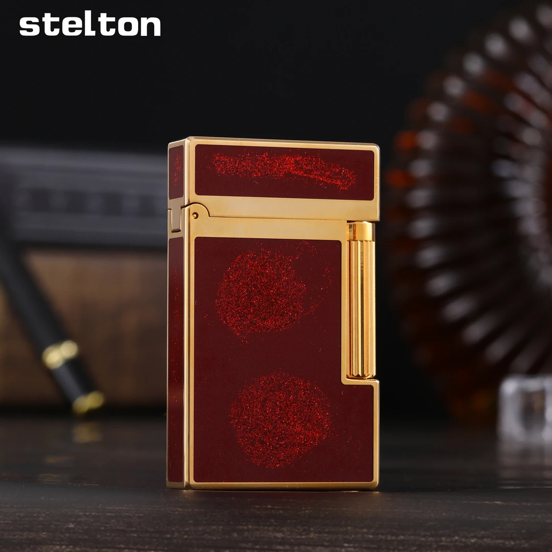 001专属全铜侧滑砂轮充气朗声打火机高端创意男士尊贵礼品怀旧