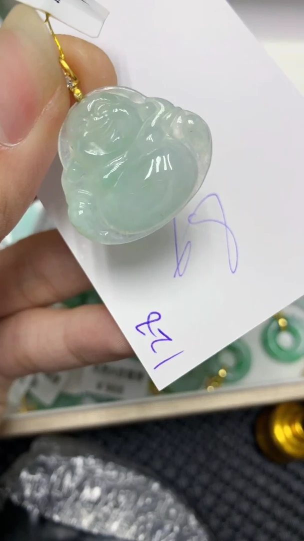 颈饰未镶嵌翡翠缅甸A货翡翠