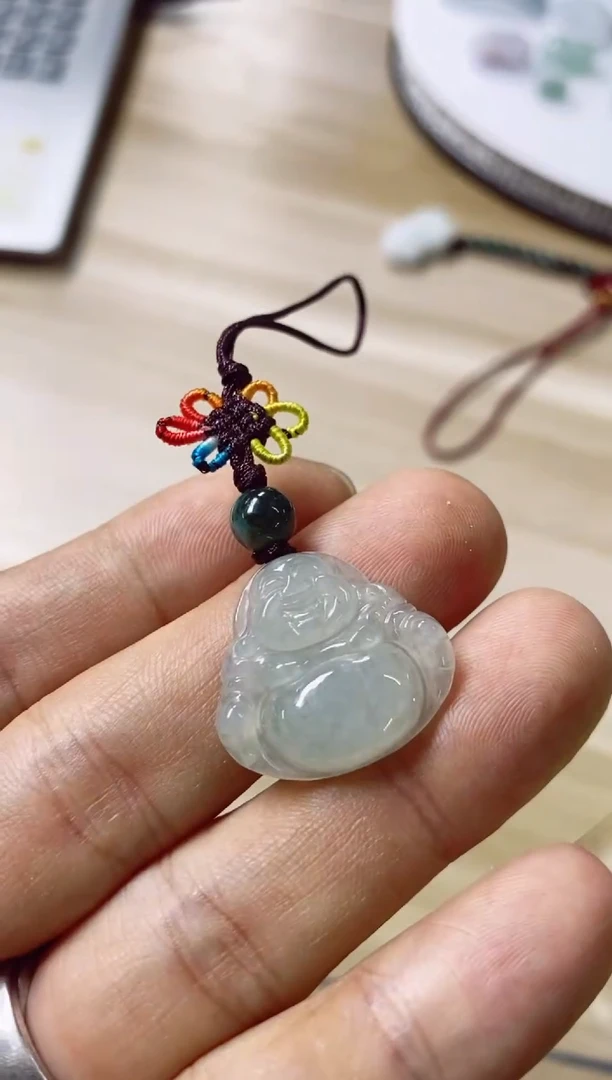 翡翠未镶嵌颈饰22天然缅甸翡翠A货