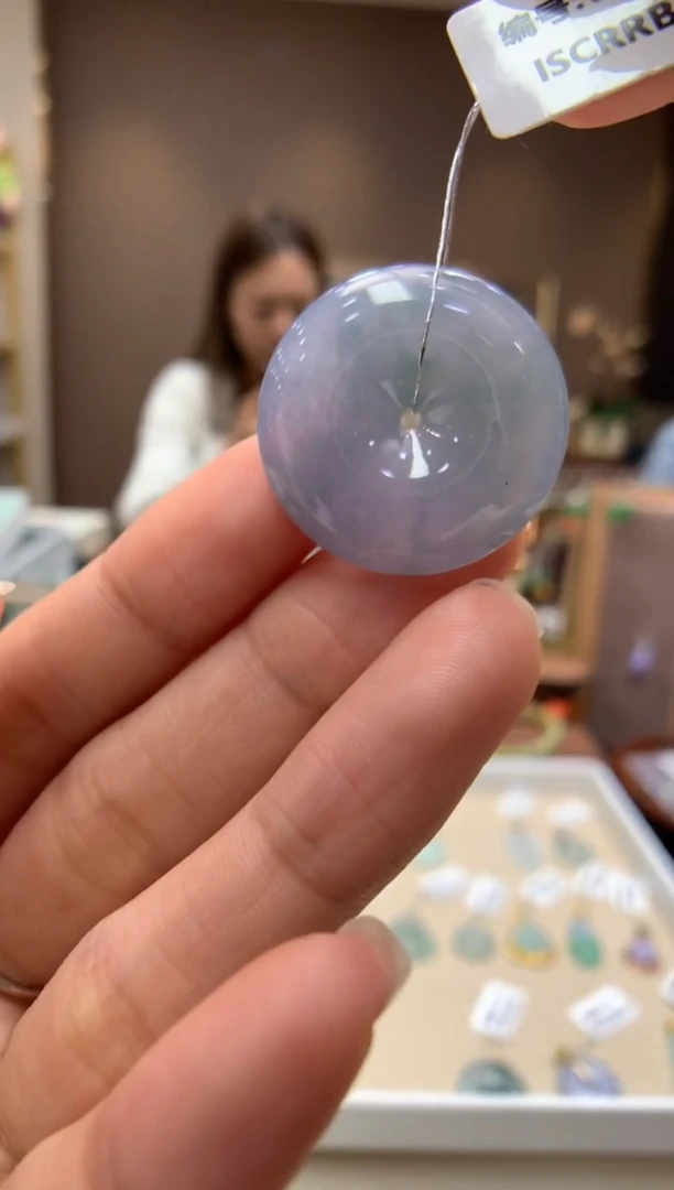 【闪购商品】翡翠颈饰未镶嵌平安扣