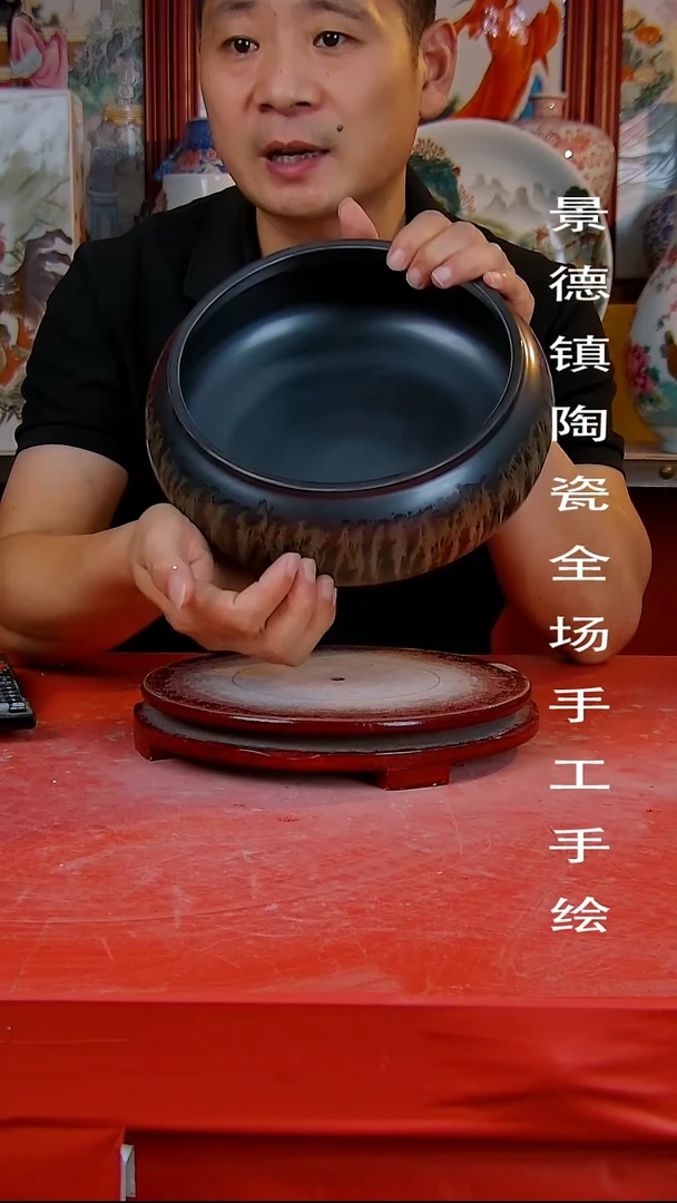 摆件景德镇陶瓷 全场手工手绘5