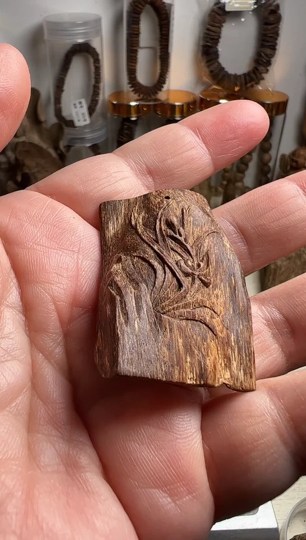 沉香沉香碎屑柬埔寨沉水料6.1克