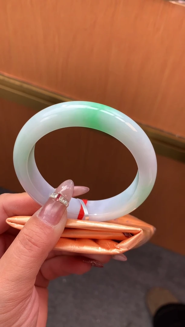 未镶嵌手镯翡翠-F48-正圈56.6