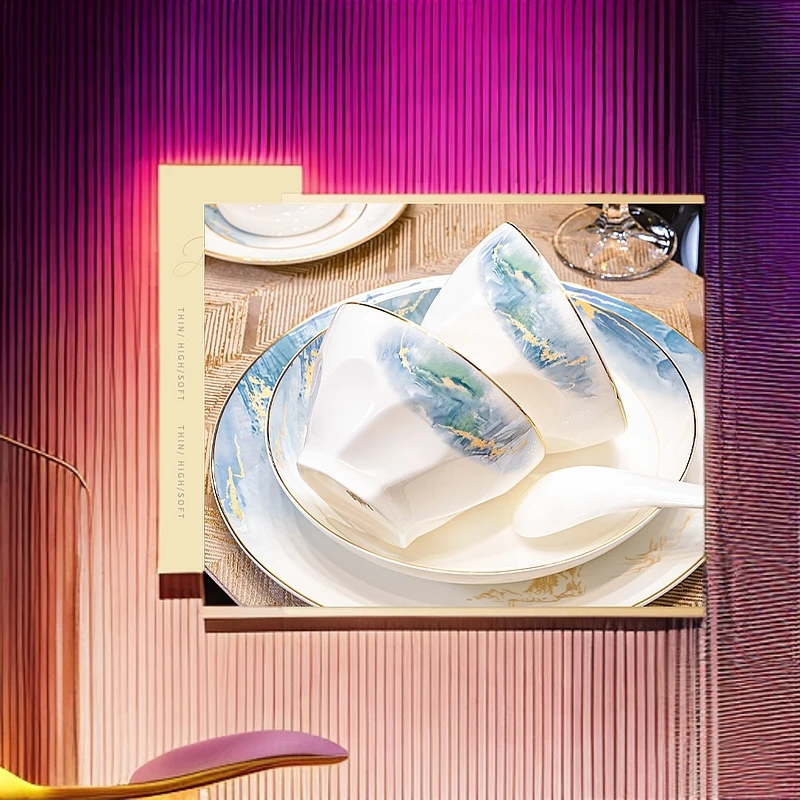 锦绣山河4.5英寸美悦米饭碗10个装