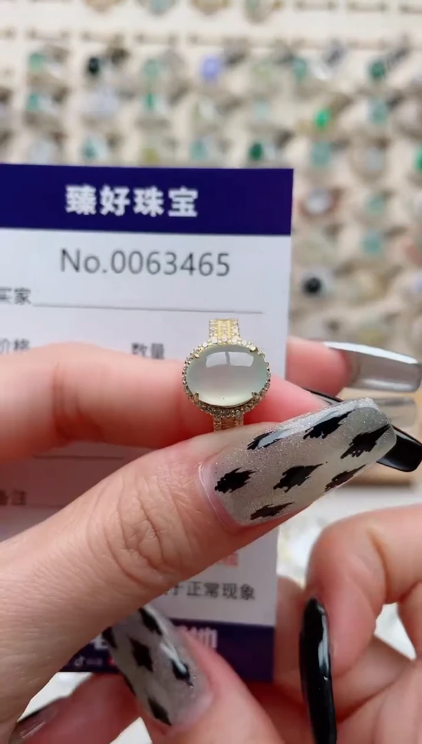 【闪购商品】翡翠戒指银S925镶嵌..........