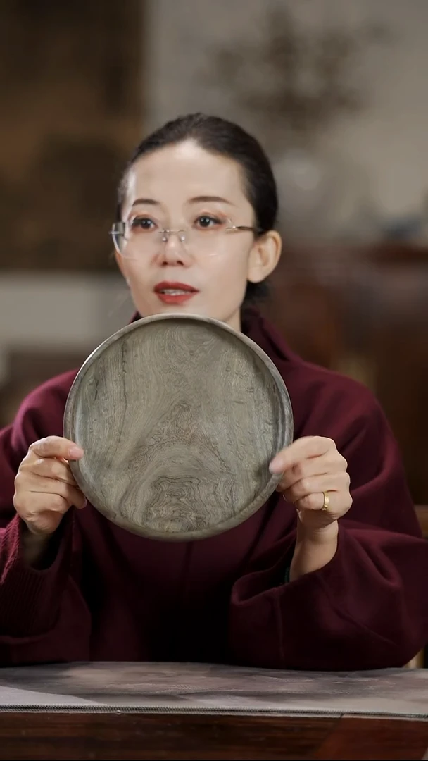 金丝楠736原木款 小果盘22cm