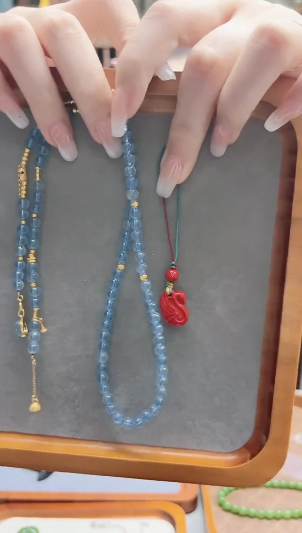 天然辰砂朱砂挂件TS