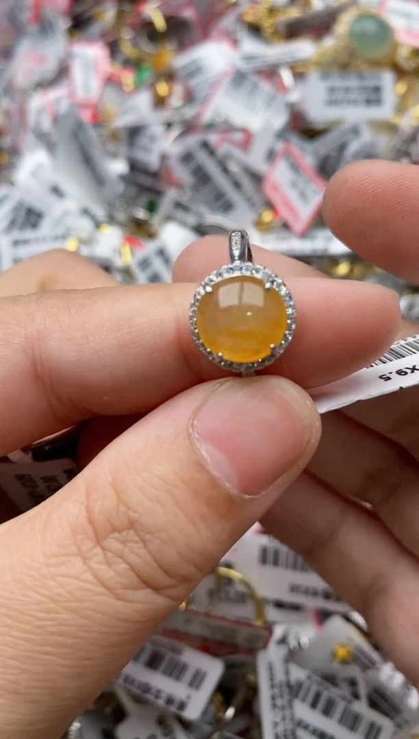 【闪购商品】翡翠戒指银S925镶嵌44444---4