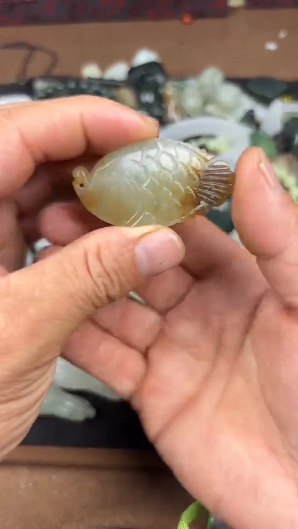 和田玉未镶嵌颈饰6