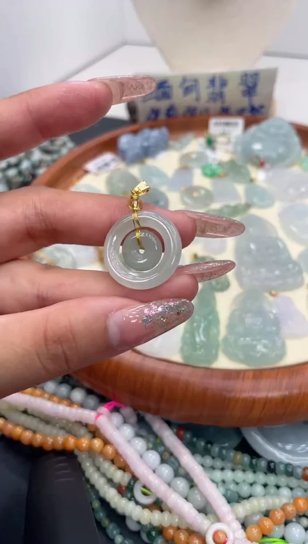 颈饰未镶嵌翡翠014多样性发货
